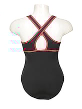 Sleeveless Ballet leotard with Back X-back strap 