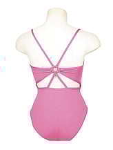 Strapless Ballet leotard with X-back Pink