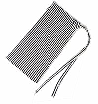 Navy Stripe Shoe Bag - PRICE $9.99- - - - - - - - - - - - ADD TO CART >