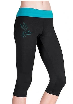 3/4 Leggings - Also available in plain black or with high waistband-- Logo Optional--CHILD $46.99 / ADULT $61.99(Add $8 for logo)- - - - - - - - - - - - - - - ADD TO CART >