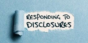Responding to Disclosures - 1 AprilZOOM Workshop