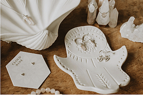 Jewellery, Ceramics and books. Buy online