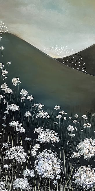 Waiheke Wild Flowers Tryptic