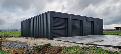 Monopitch style shed