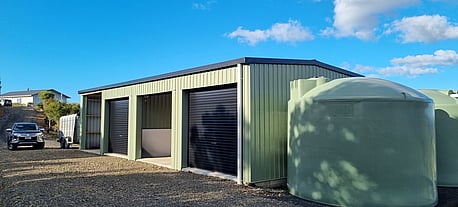 4 bay farm shed