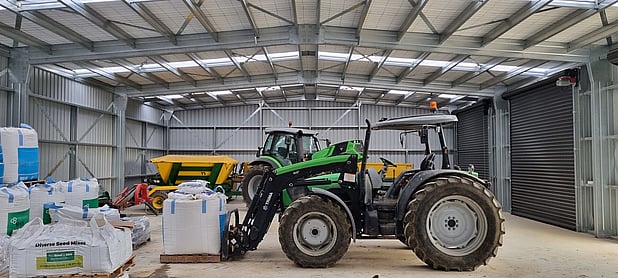 Large implement Shed
