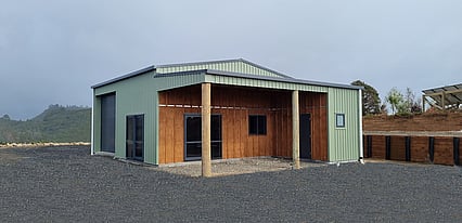 3 bay shed