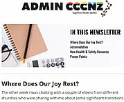 ADMIN NEWSLETTER OCT 2020 UPDATE