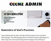 ADMIN NEWSLETTER APR 2021