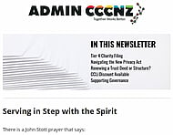 ADMIN NEWSLETTER NOV 2020