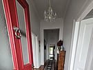 Main hallway viewed from front door of Villa Rosa