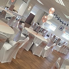 Wedding Room Hire at Bishop Auckland Rugby Club