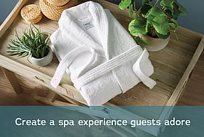 Spa essentials your guests will love from Mitre Linen