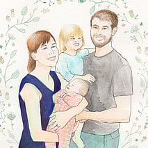 Family Portrait - Illustration