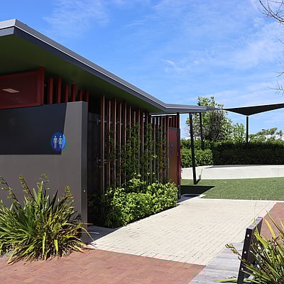 Toilet Block Landscaping