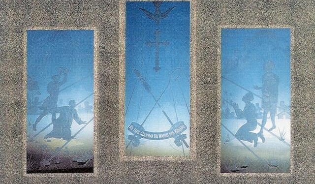 The Sanctuary Window (Ko Taku Atawhai ka waihou kia koutou - - My Peace I leave with you. John 14:27)