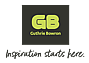 Guthrie Bowron logo features 'GB' in bold lime green on a dark square background, with the company name below and a tagline in script beneath