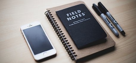 Phone and note books for international conference bids