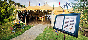 Social event and awards attendees socialising 