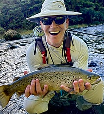 Fly Fish Rotorua Guide European brown