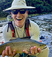 Fly Fish Rotorua Guide European brown