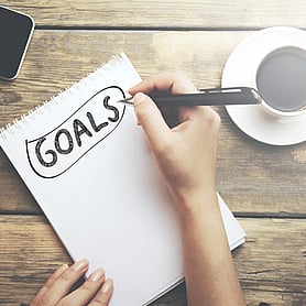 Set clear goals when managing your money