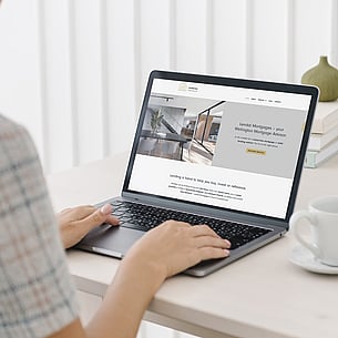 Mortgage Advisor Web Design | Designerbloom Wellington Web Design