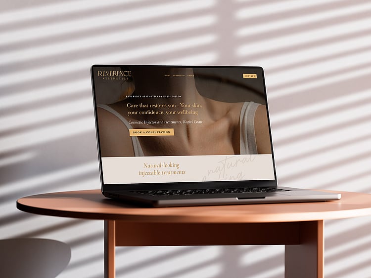 Health & Beauty Website Design Wellington