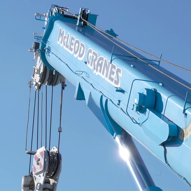 Mcleod Cranes - a proud customer of Watchdog Security
