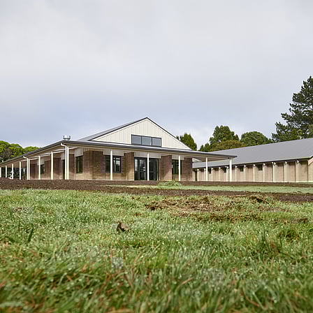 Exterior of Tapapa Marae