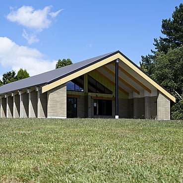 Exterior of Tapapa Marae