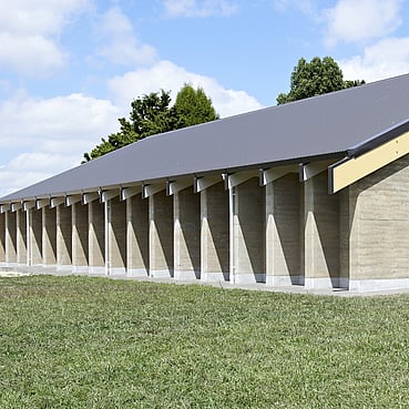 Exterior of Tapapa Marae