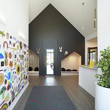 Interior of Churchill Childcare Centre