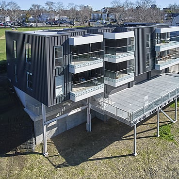 Exterior of Tapapa Marae