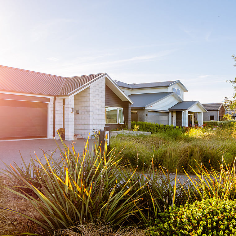 Single Story Home and Beside it is a double story home