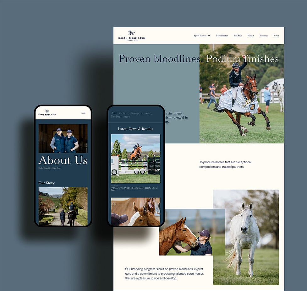 North Ridge Stud Website
