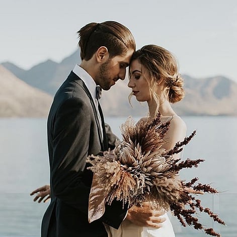 Bridal hair and makeup by Georgie in Queenstown.