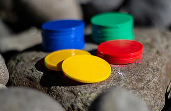 Plastic reward tokens
