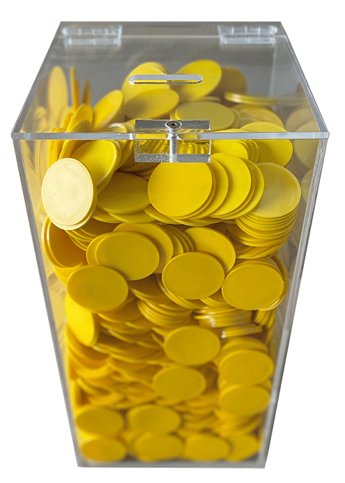 Token collection box