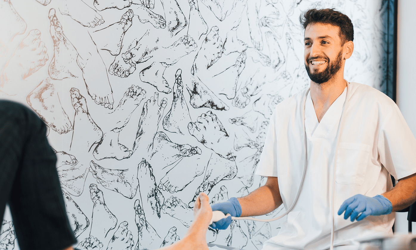 Podiatry treatment for Achilles tendon pain with specialist care at Foot Foundation