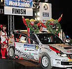 Mike Young and Malcolm Read Podium
