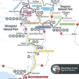 Mountains to Sea Trail Map