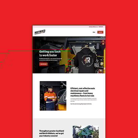 Rectified Auto Electrical Website