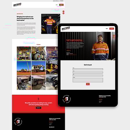 Rectrified Auto Electrical Website