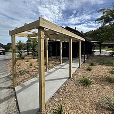 Timber pergola west melton