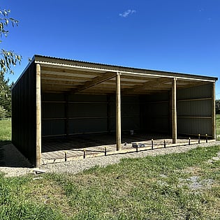 3 bay shed pole shed 3 bay canterbury