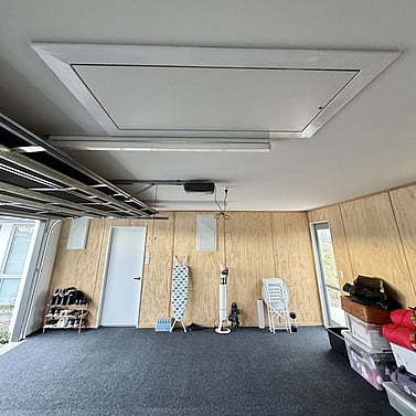 attic stair install canterbury