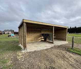 Horse shelter prebbleton horse shelter canterbury custom horse shelter christchurch