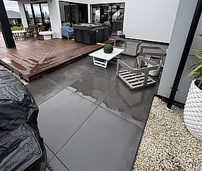 Concrete Spa Patio Canterbury