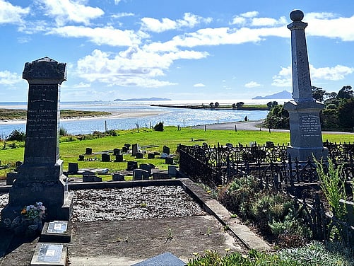 We naturally lit a beach bonfire, of course